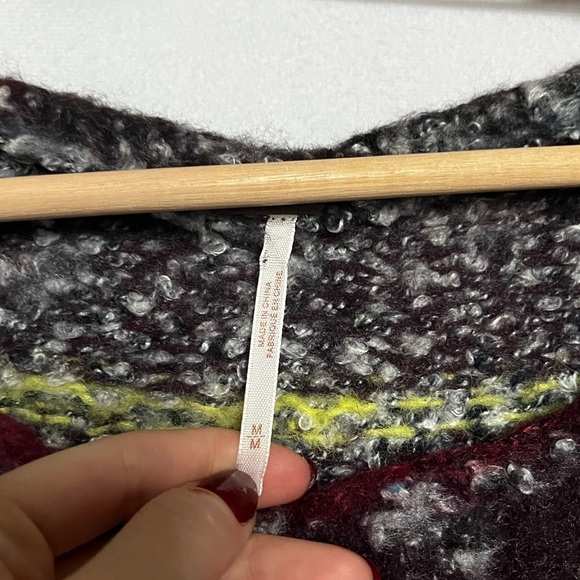 Free People NWT Plaid Sweater - Picture 6 of 6